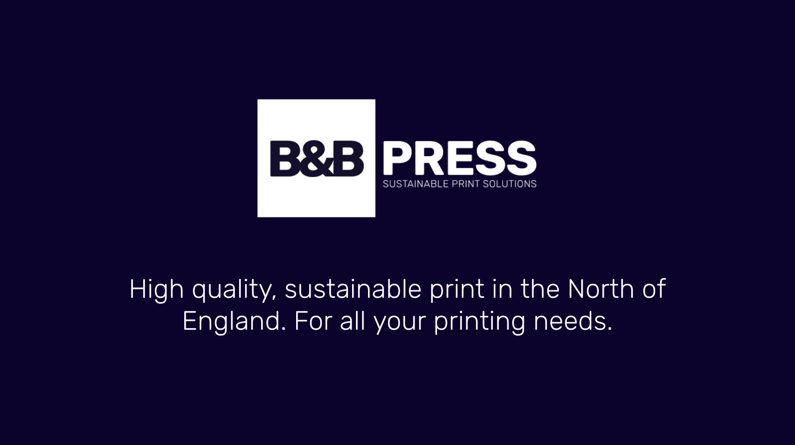 B&B Press new positioning and brand messaging
