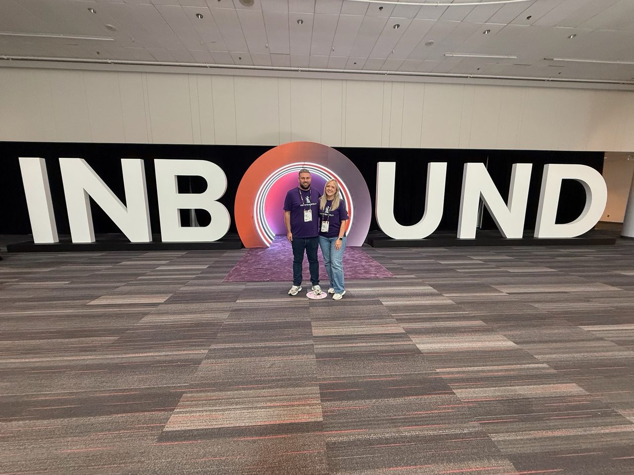 Rikki and Emma Lear at HubSpot INBOUND
