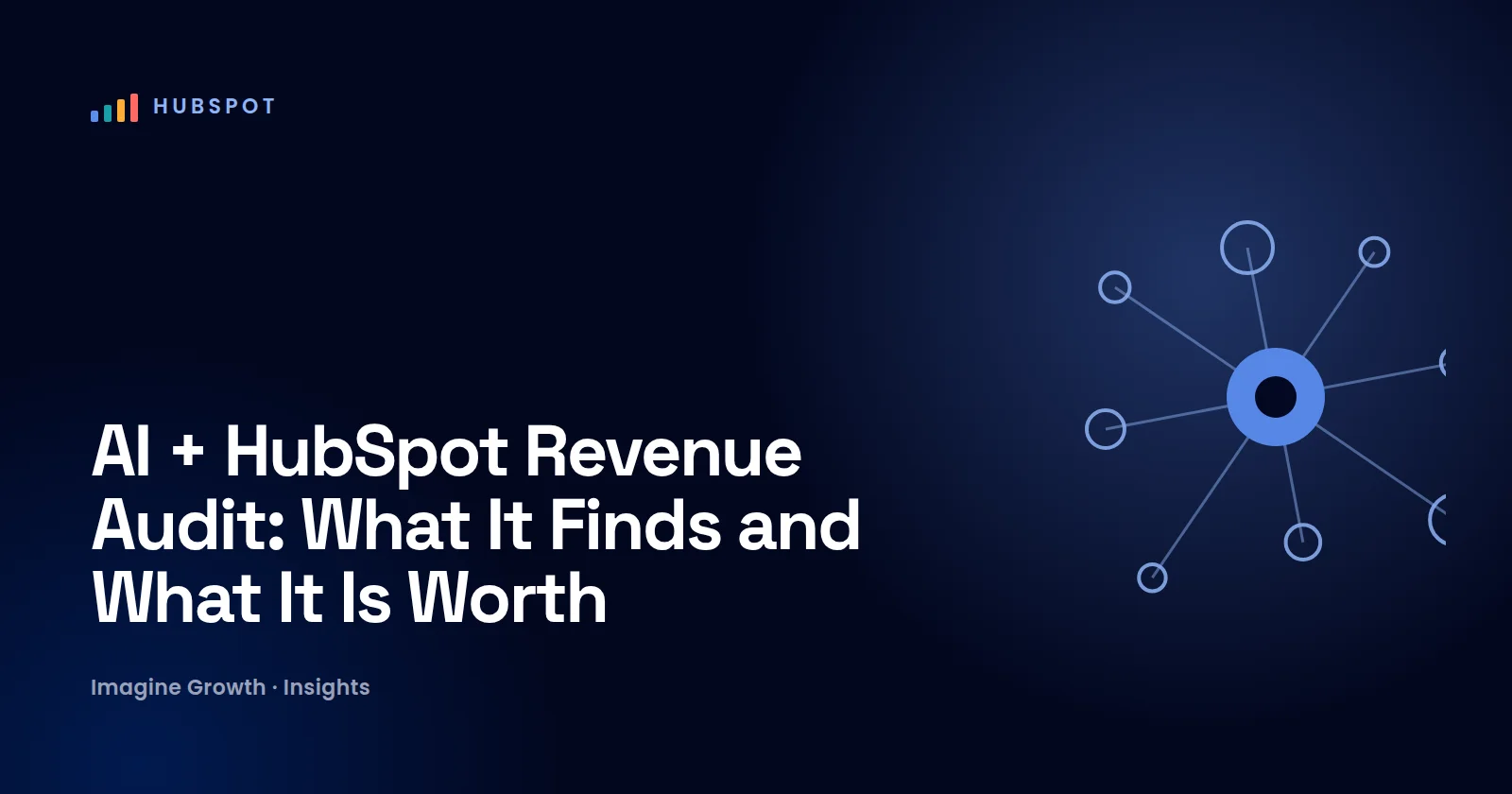 AI + HubSpot Revenue Audit: What It Finds and What It Is Worth